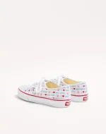 Valentino Valentino Garavani And Vans Low-Top Trainer In Valentino Vans Love Print Fabric - Image 4